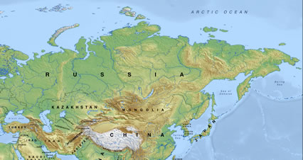 Map of Russia