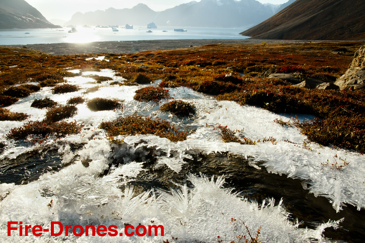 The Arctic Permafrost.