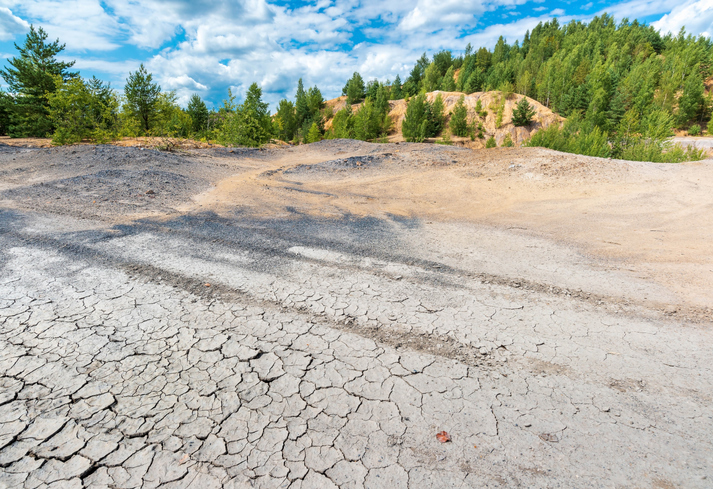 Continuously expanding desertification.